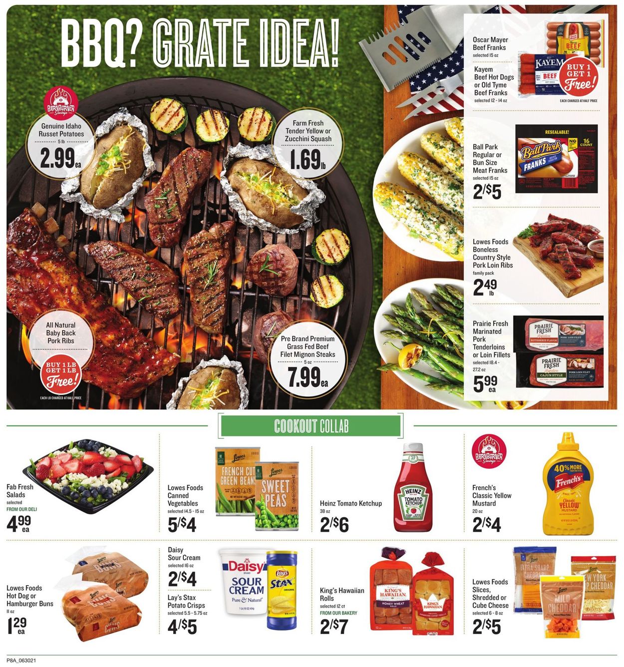 Lowes Foods Weekly Ad Circular - valid 06/30-07/06/2021 (Page 15)