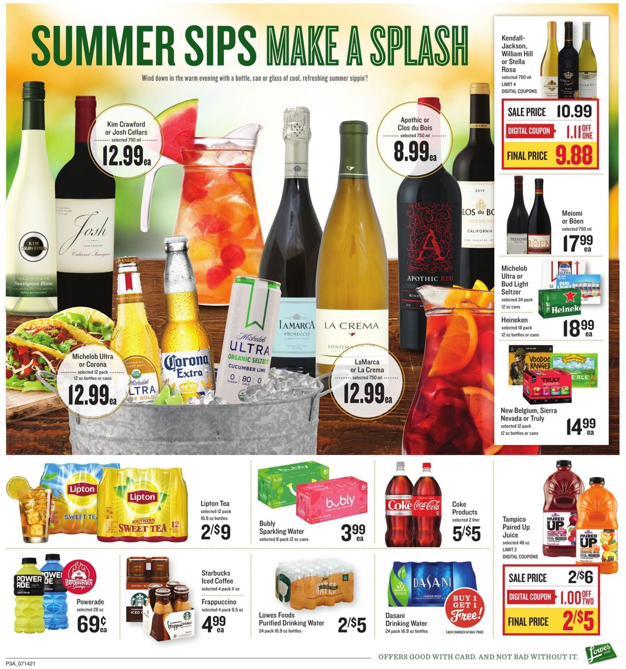 Lowes Foods Weekly Ad Circular - valid 07/14-07/20/2021 (Page 4)