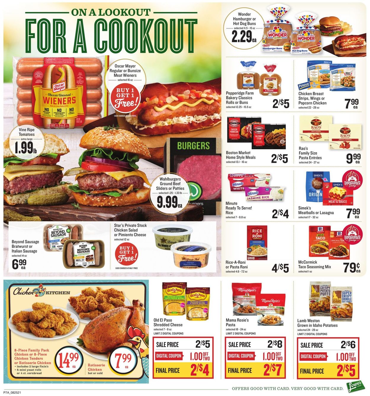 Lowes Foods Weekly Ad Circular - valid 08/25-08/31/2021 (Page 10)