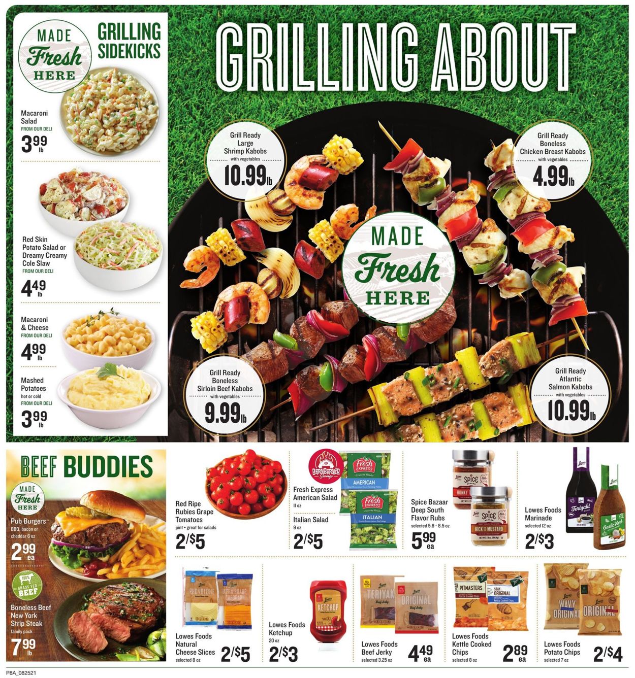 Lowes Foods Weekly Ad Circular - valid 08/25-08/31/2021 (Page 11)