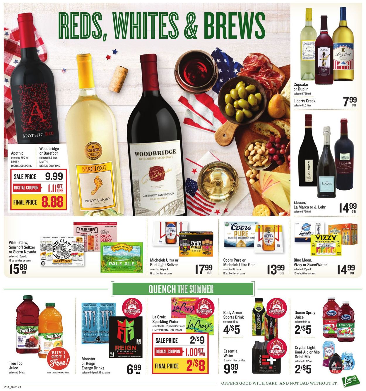 Lowes Foods Weekly Ad Circular - valid 09/01-09/07/2021 (Page 8)