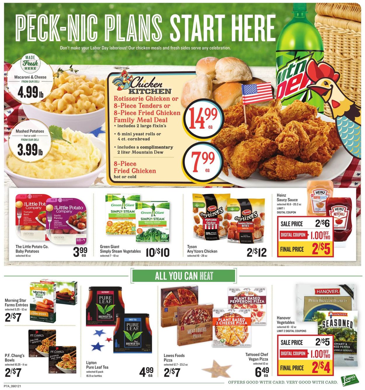 Lowes Foods Weekly Ad Circular - valid 09/01-09/07/2021 (Page 14)