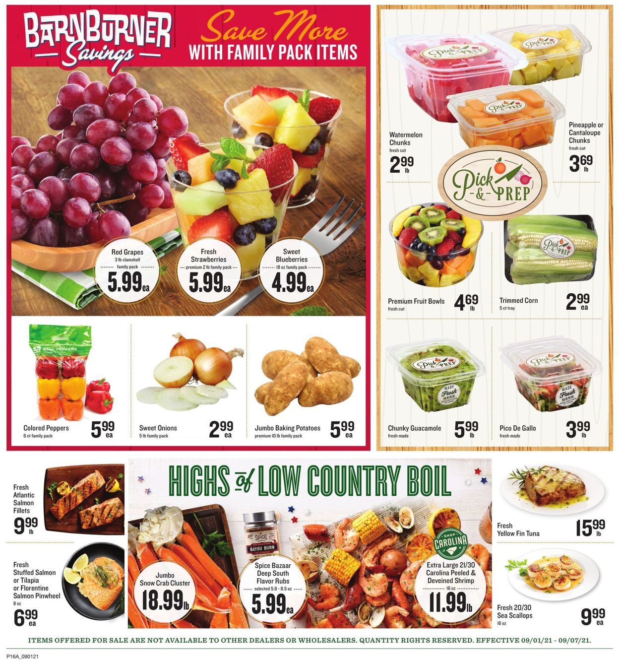 Lowes Foods Weekly Ad Circular - valid 09/01-09/07/2021 (Page 26)