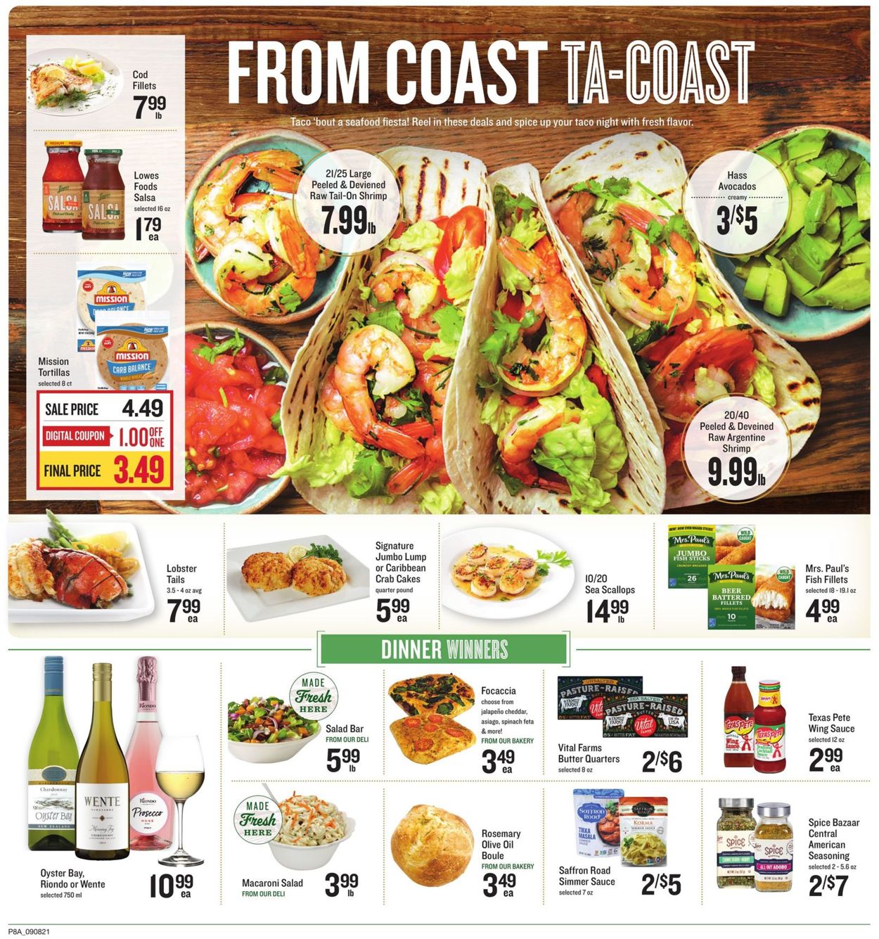 Lowes Foods Weekly Ad Circular - valid 09/08-09/14/2021 (Page 11)