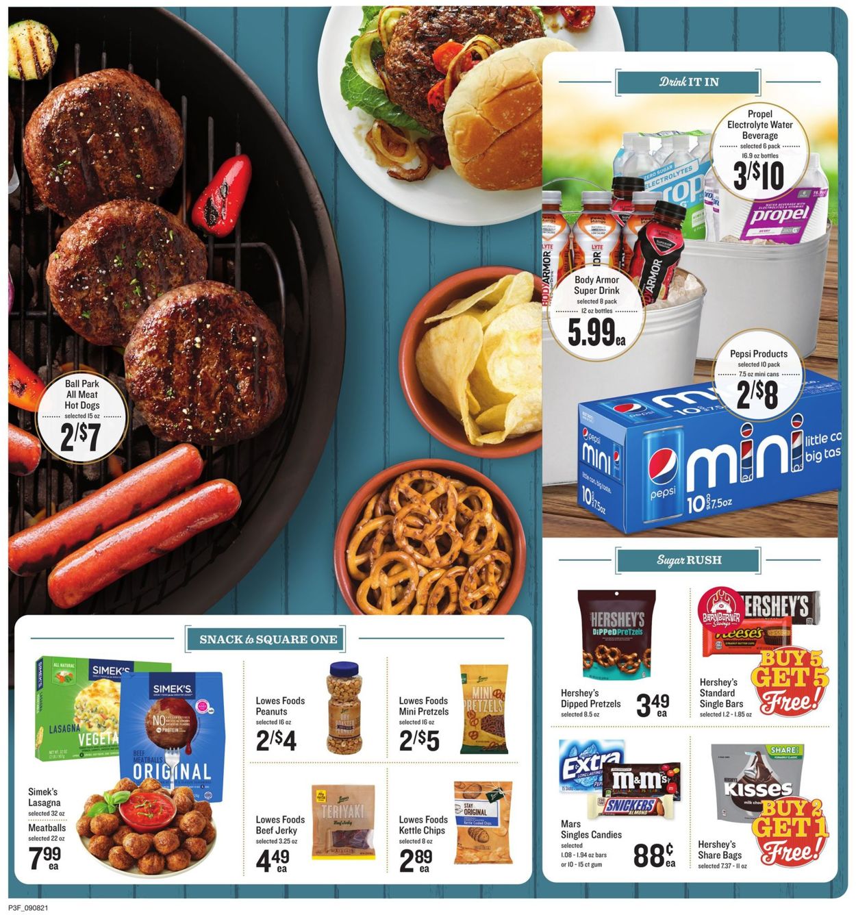 Lowes Foods Weekly Ad Circular - valid 09/08-09/28/2021 (Page 3)