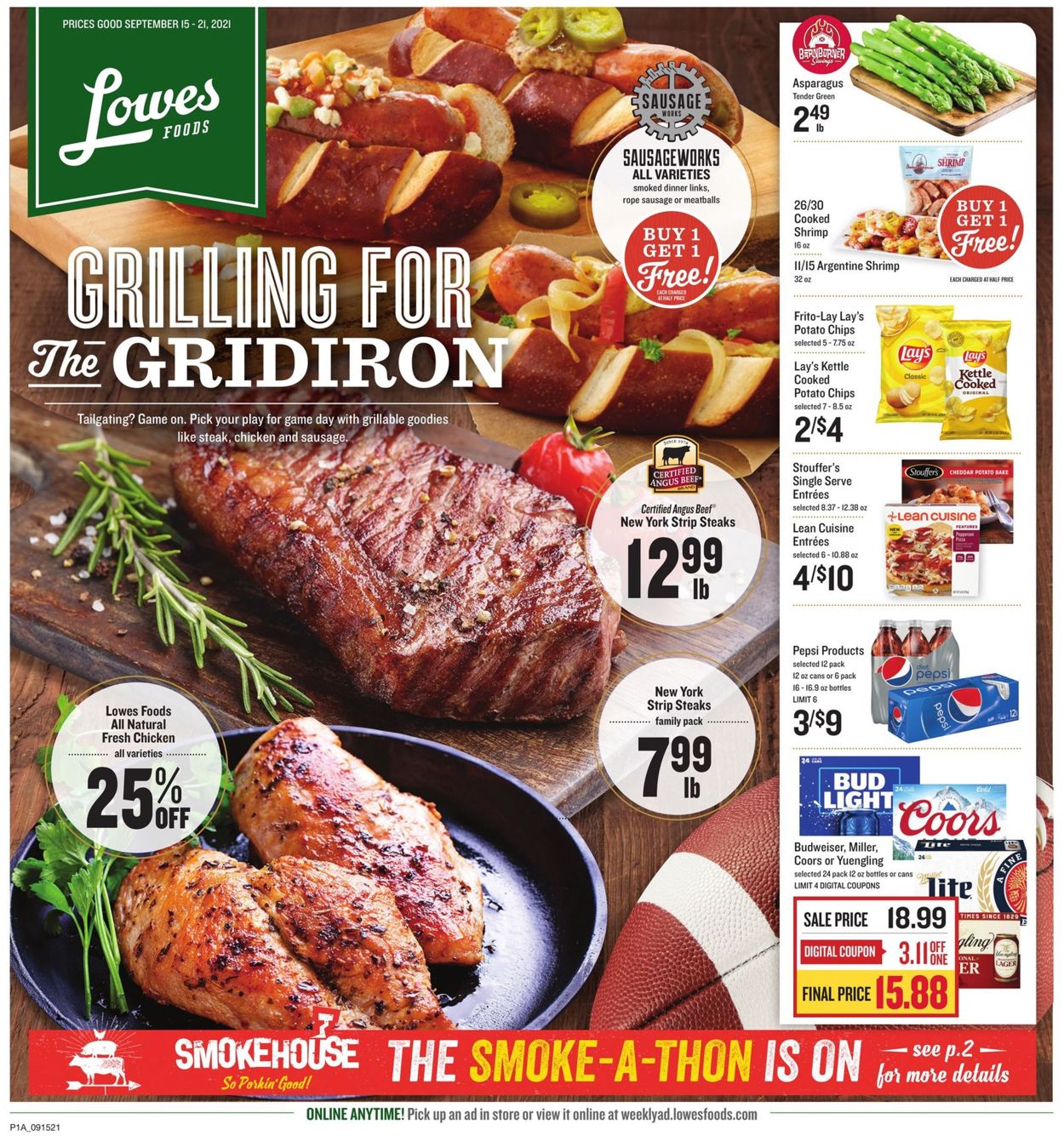 Lowes Foods Weekly Ad Circular - valid 09/15-09/21/2021