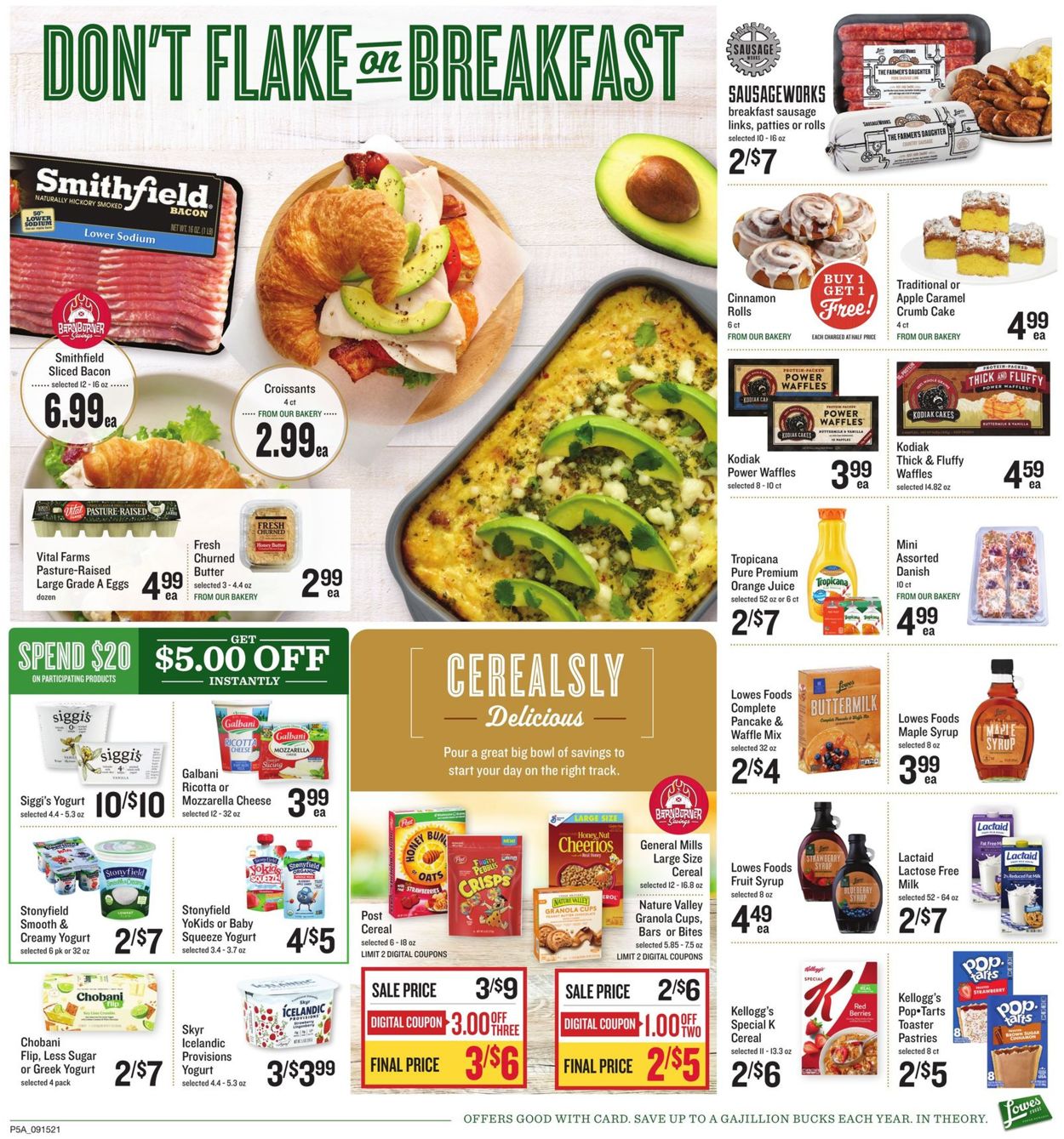 Lowes Foods Weekly Ad Circular - valid 09/15-09/21/2021 (Page 7)