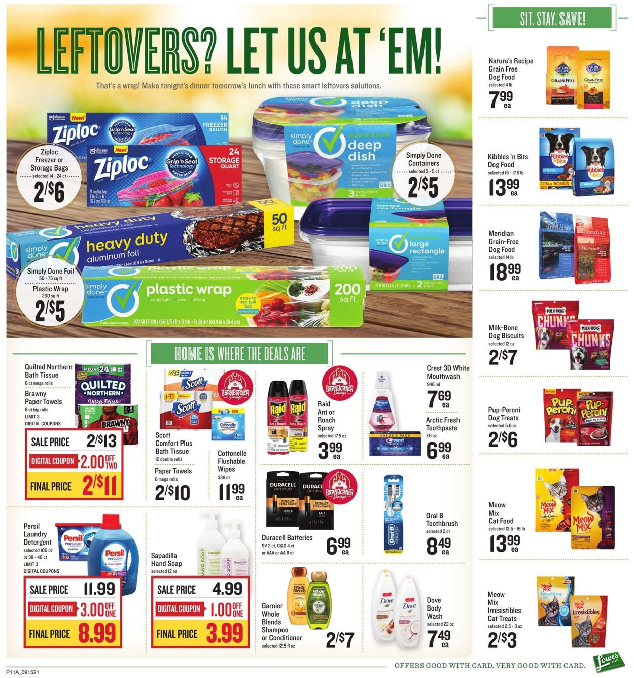 Lowes Foods Weekly Ad Circular - valid 09/15-09/21/2021 (Page 15)