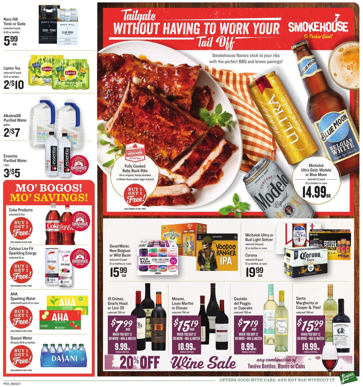 Lowes Foods Weekly Ad Circular - valid 09/22-09/28/2021 (Page 4)