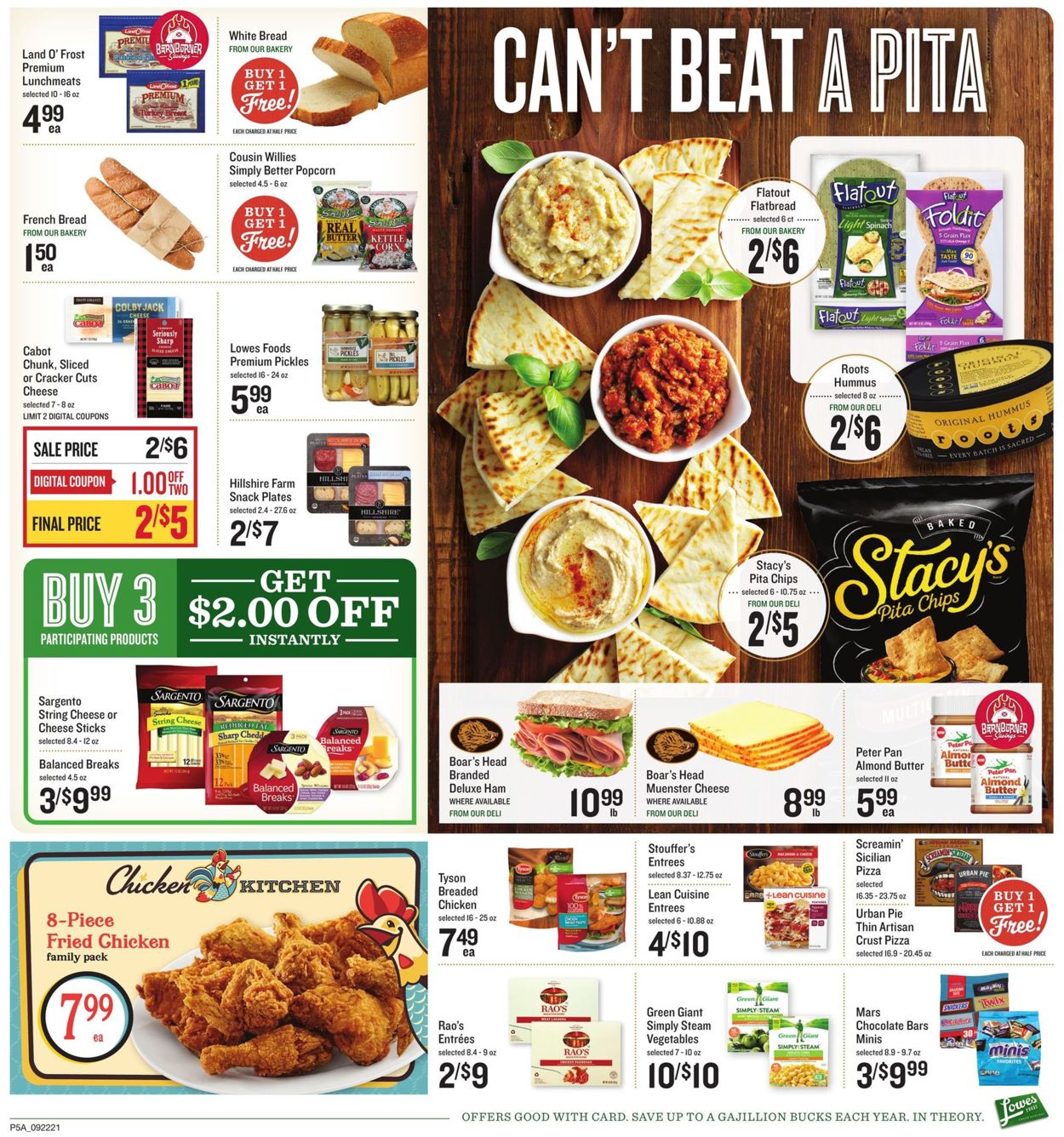 Lowes Foods Weekly Ad Circular - valid 09/22-09/28/2021 (Page 7)