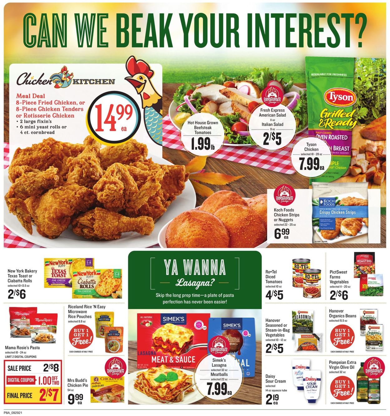 Lowes Foods Weekly Ad Circular - valid 09/29-10/05/2021 (Page 11)