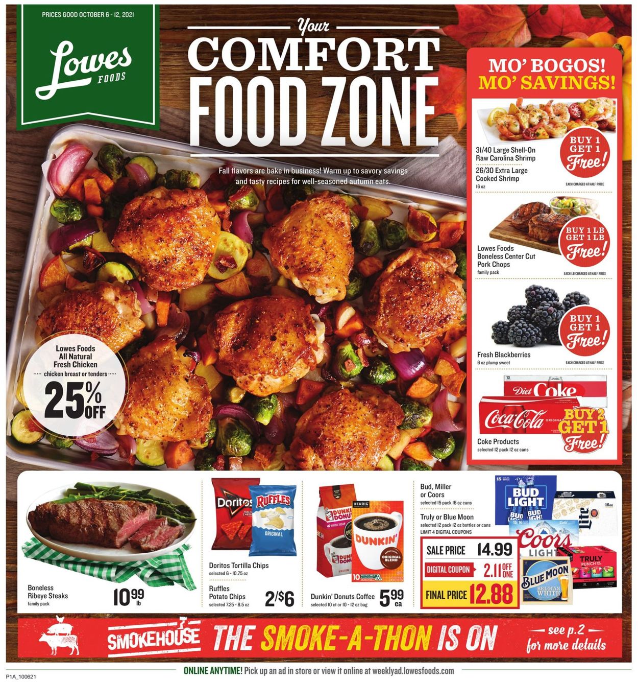 Lowes Foods Weekly Ad Circular - valid 10/06-10/12/2021
