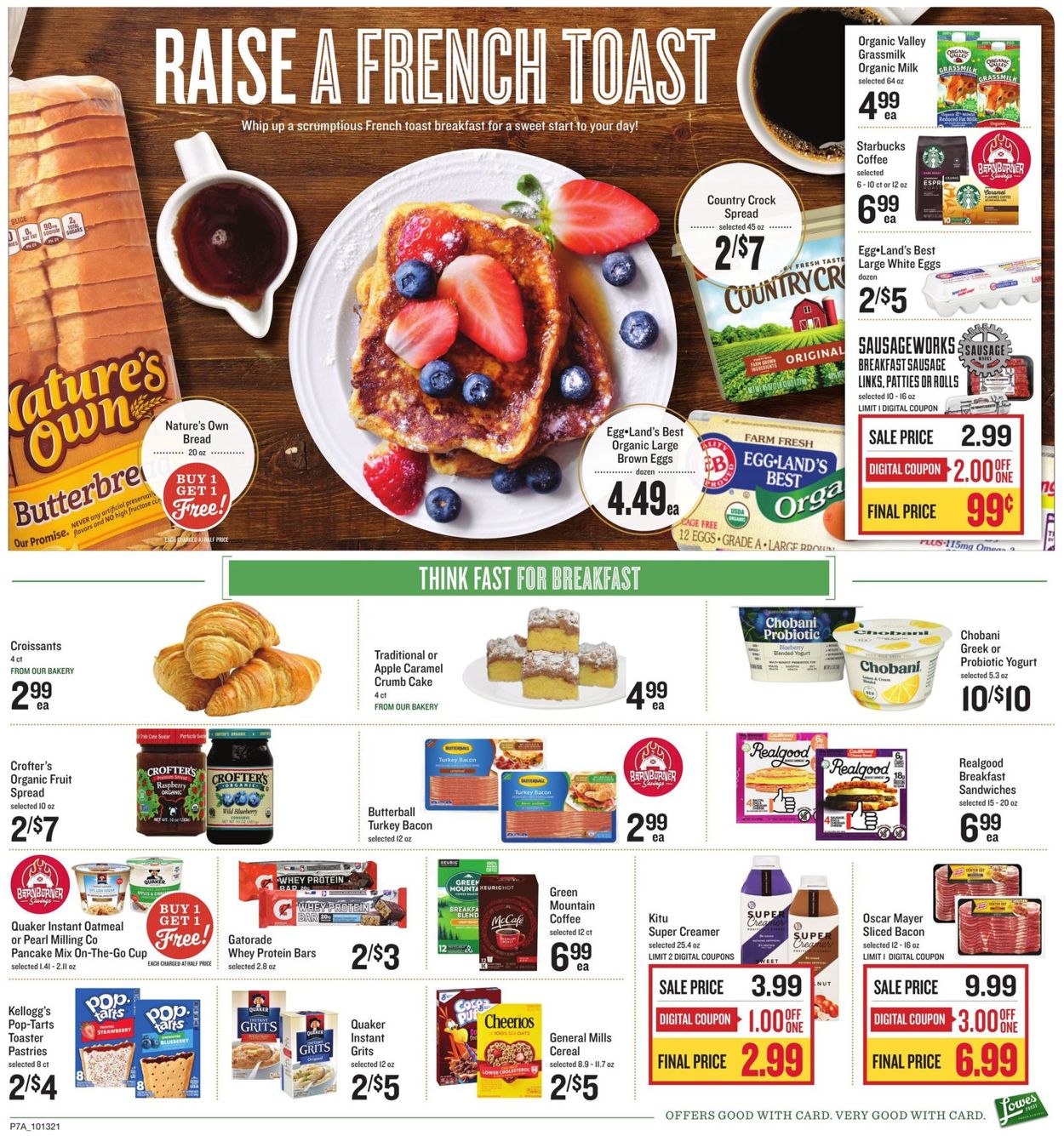 Lowes Foods Weekly Ad Circular - valid 10/13-10/19/2021 (Page 10)