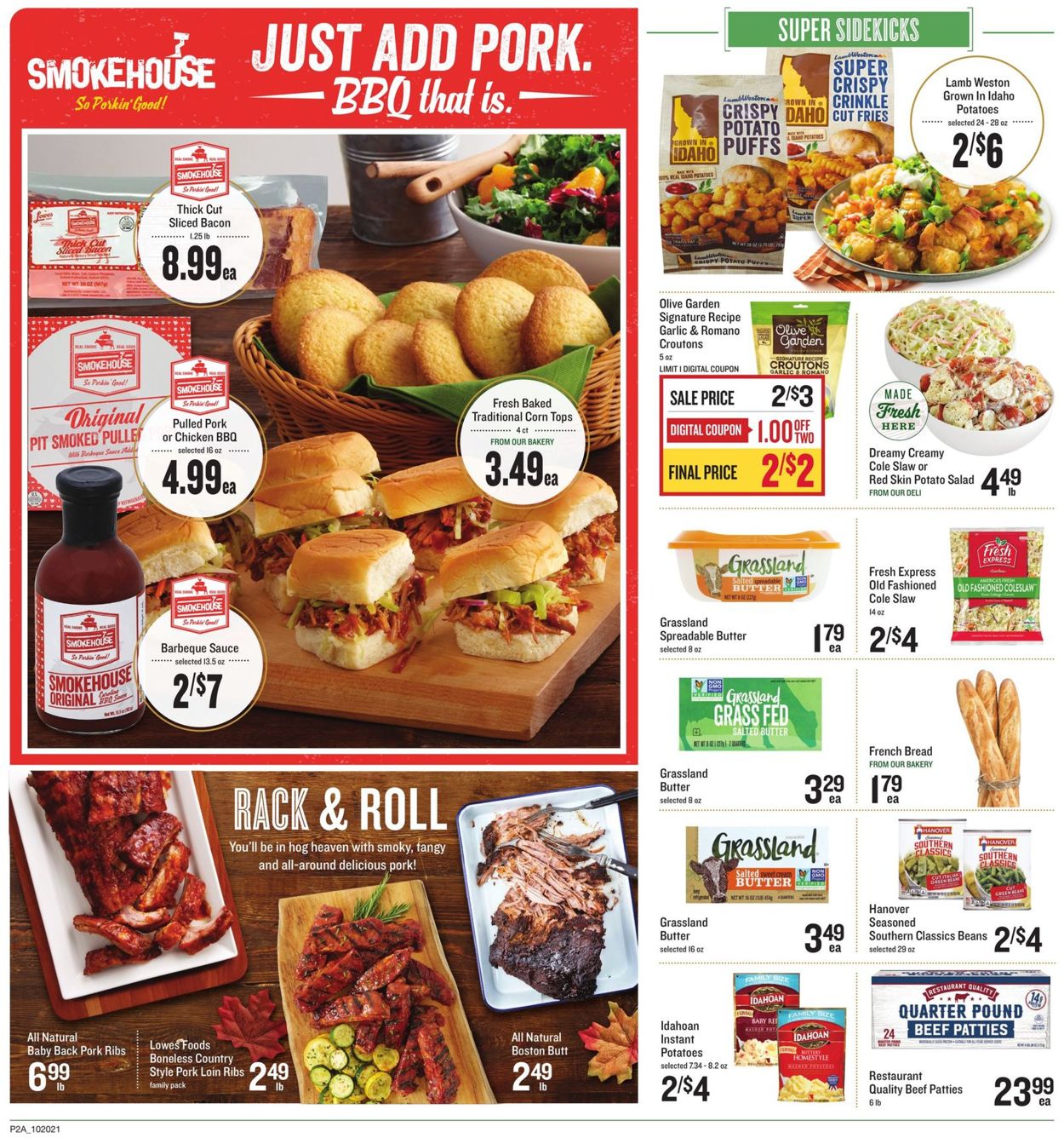 Lowes Foods Weekly Ad Circular - valid 10/20-10/26/2021 (Page 2)