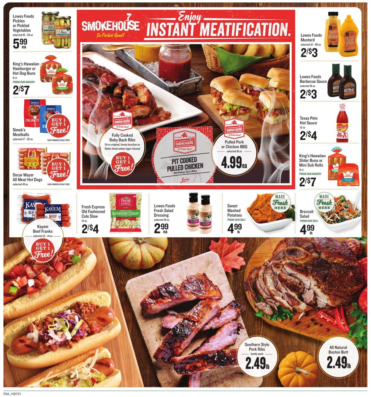 Lowes Foods Weekly Ad Circular - valid 10/27-11/02/2021 (Page 2)