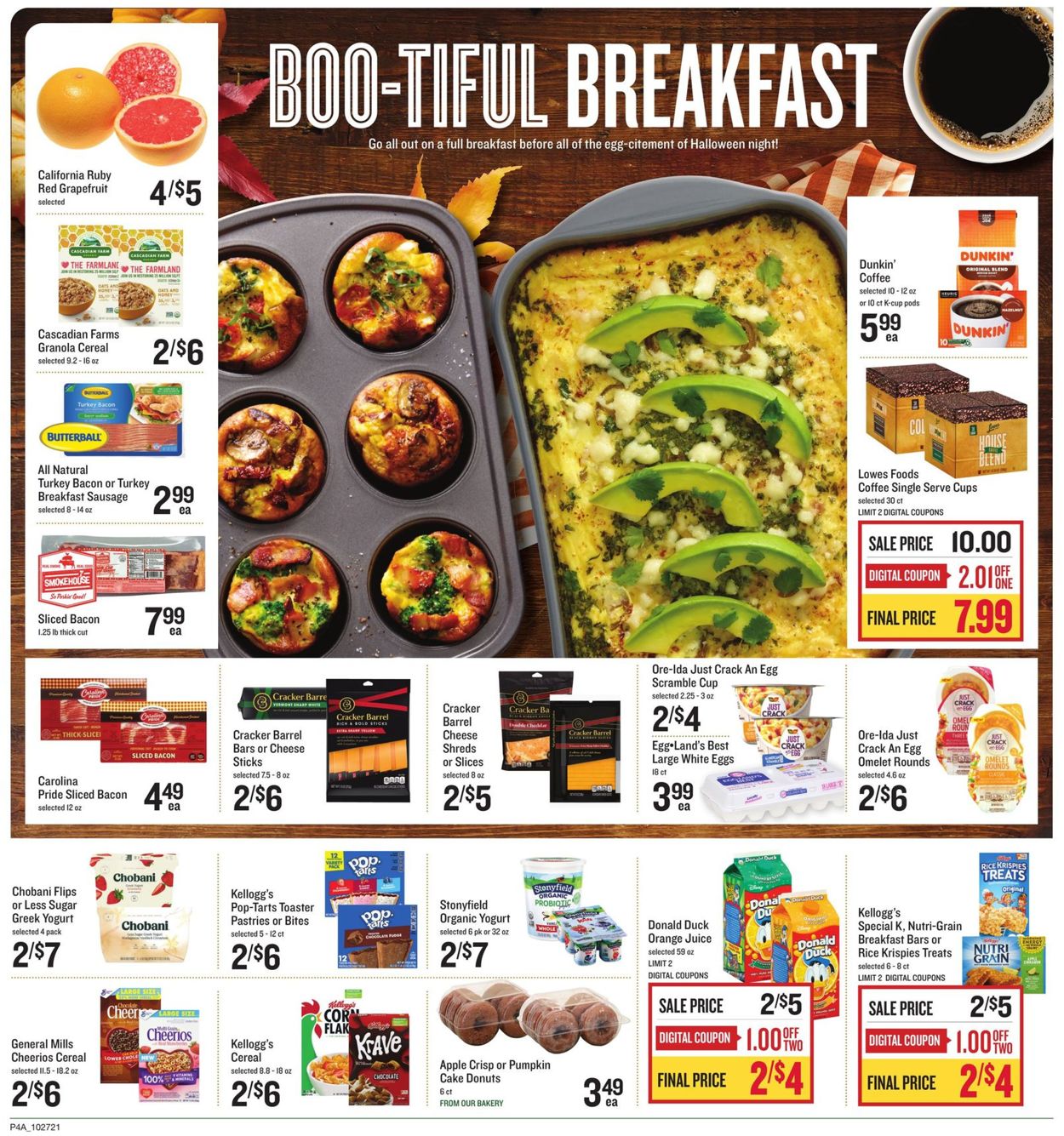 Lowes Foods Weekly Ad Circular - valid 10/27-11/02/2021 (Page 5)