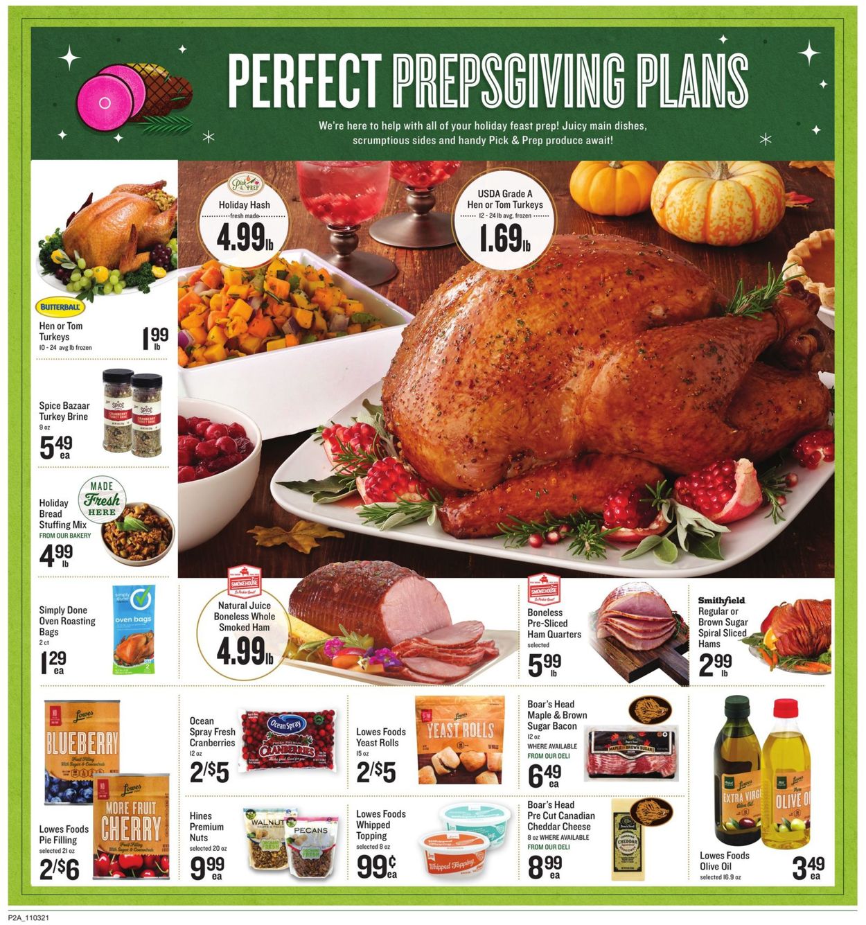 Lowes Foods Weekly Ad Circular - valid 11/03-11/09/2021 (Page 2)