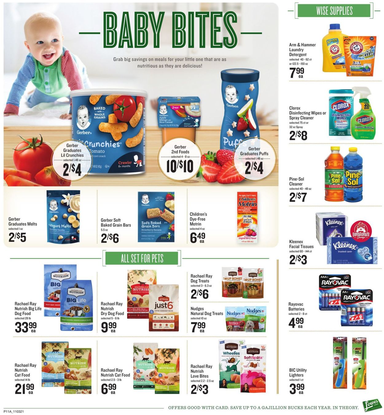 Lowes Foods Weekly Ad Circular - valid 11/03-11/09/2021 (Page 16)