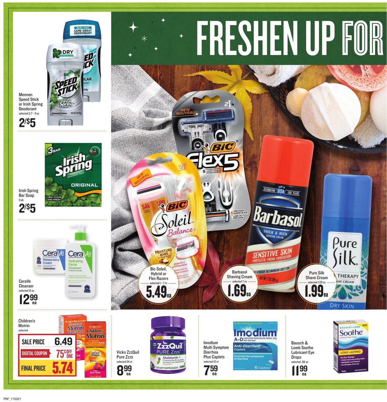 Lowes Foods HOLIDAY 2021 Weekly Ad Circular - valid 11/03-11/30/2021 (Page 6)