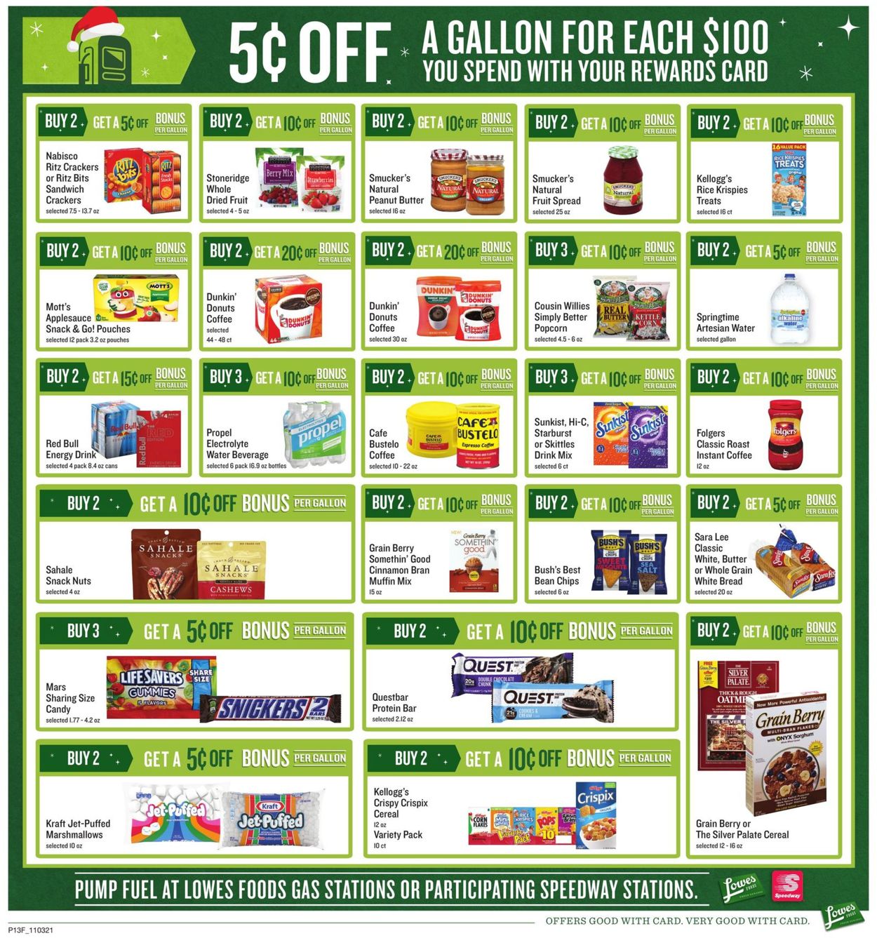 Lowes Foods HOLIDAY 2021 Weekly Ad Circular - valid 11/03-11/30/2021 (Page 13)