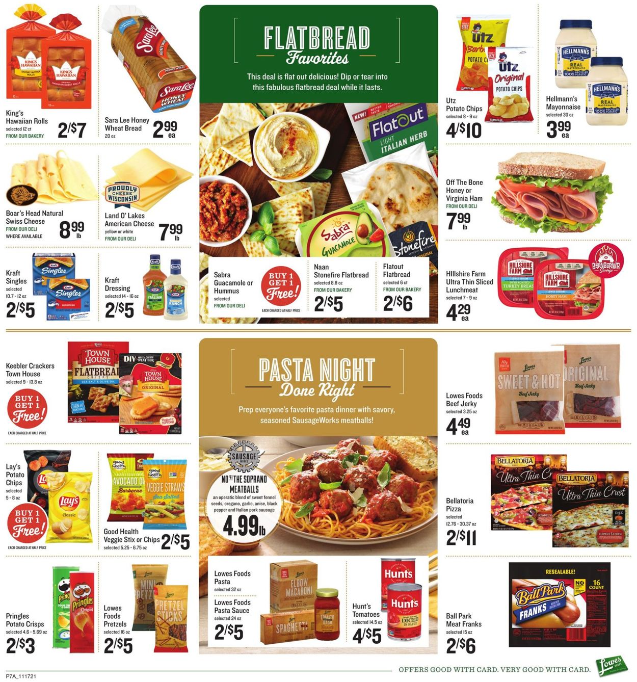 Lowes Foods THANKSGIVING 2021 Weekly Ad Circular - valid 11/17-11/25/2021 (Page 10)