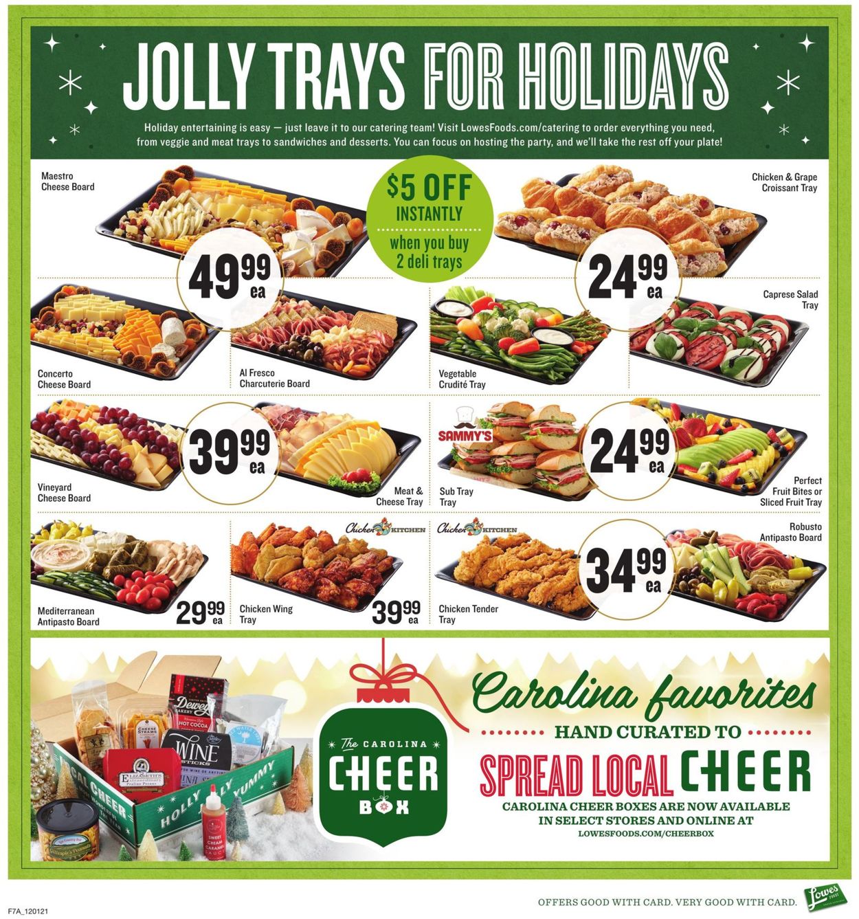 Lowes Foods HOLIDAYS 2021 Weekly Ad Circular - valid 12/01-12/28/2021 (Page 7)