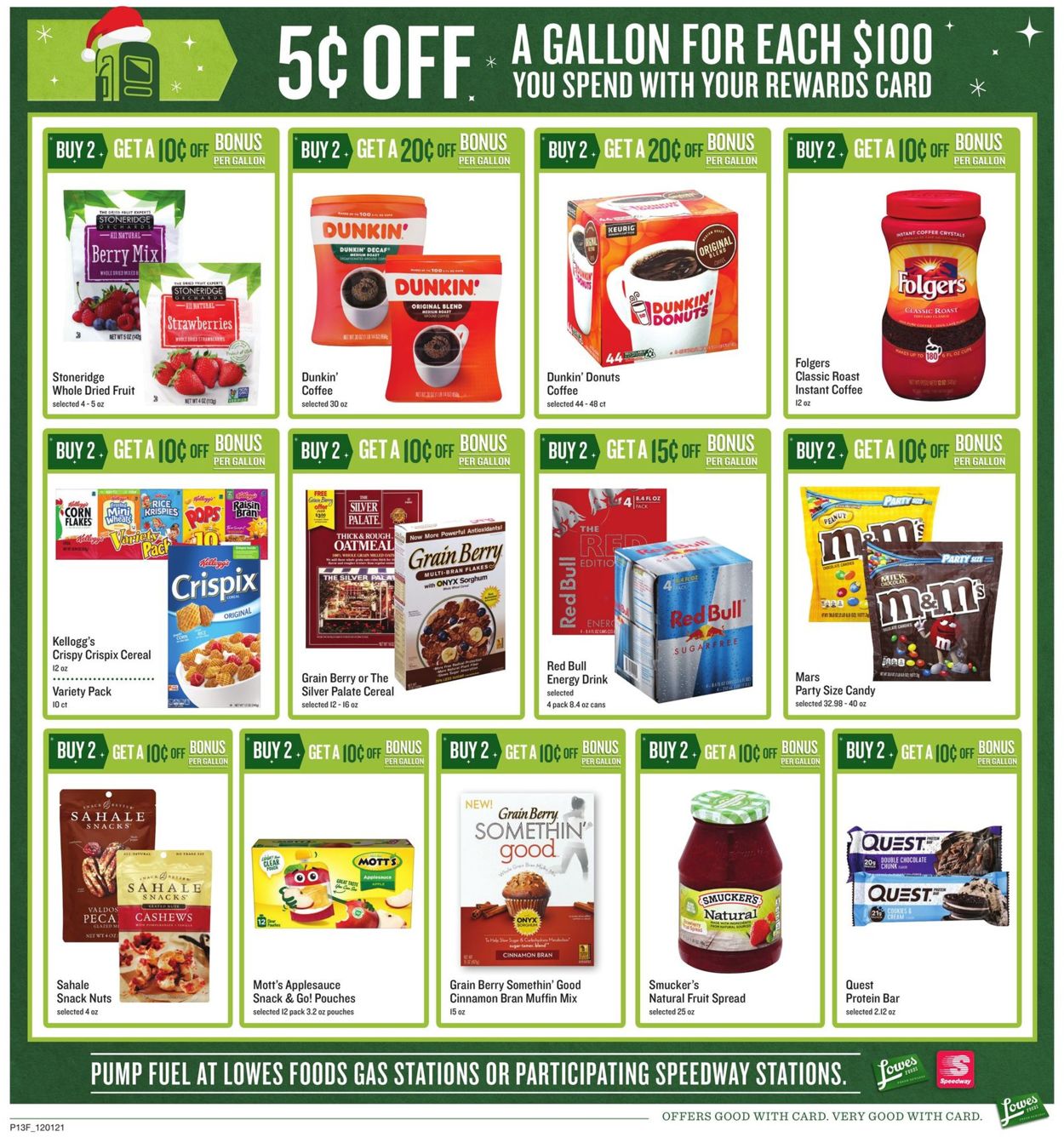 Lowes Foods HOLIDAYS 2021 Weekly Ad Circular - valid 12/01-12/28/2021 (Page 13)