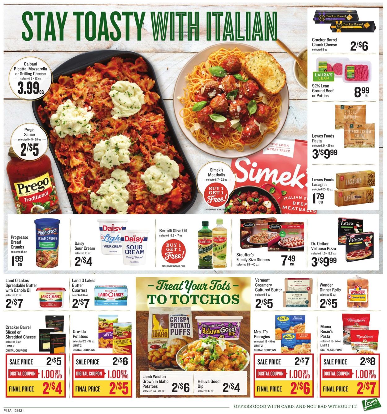 Lowes Foods HOLIDAYS 2021 Weekly Ad Circular - valid 12/15-12/24/2021 (Page 17)