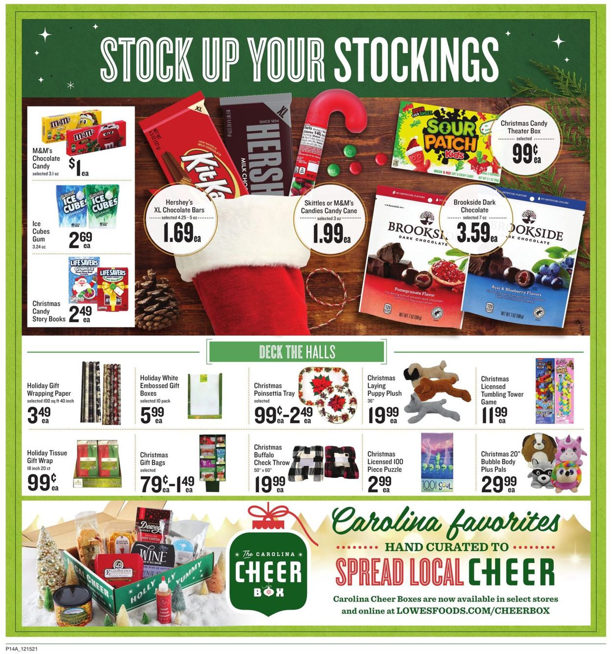 Lowes Foods HOLIDAYS 2021 Weekly Ad Circular - valid 12/15-12/24/2021 (Page 18)