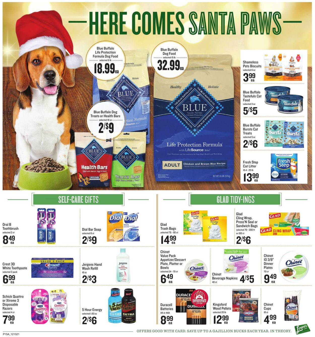 Lowes Foods HOLIDAYS 2021 Weekly Ad Circular - valid 12/15-12/24/2021 (Page 19)