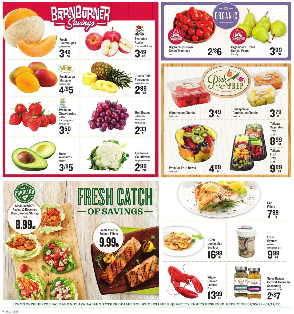 Lowes Foods Weekly Ad Circular - valid 01/05-01/11/2022 (Page 17)