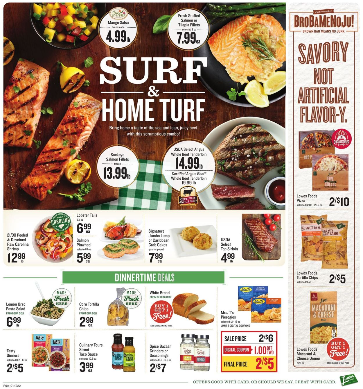 Lowes Foods Weekly Ad Circular - valid 01/12-01/18/2022 (Page 12)
