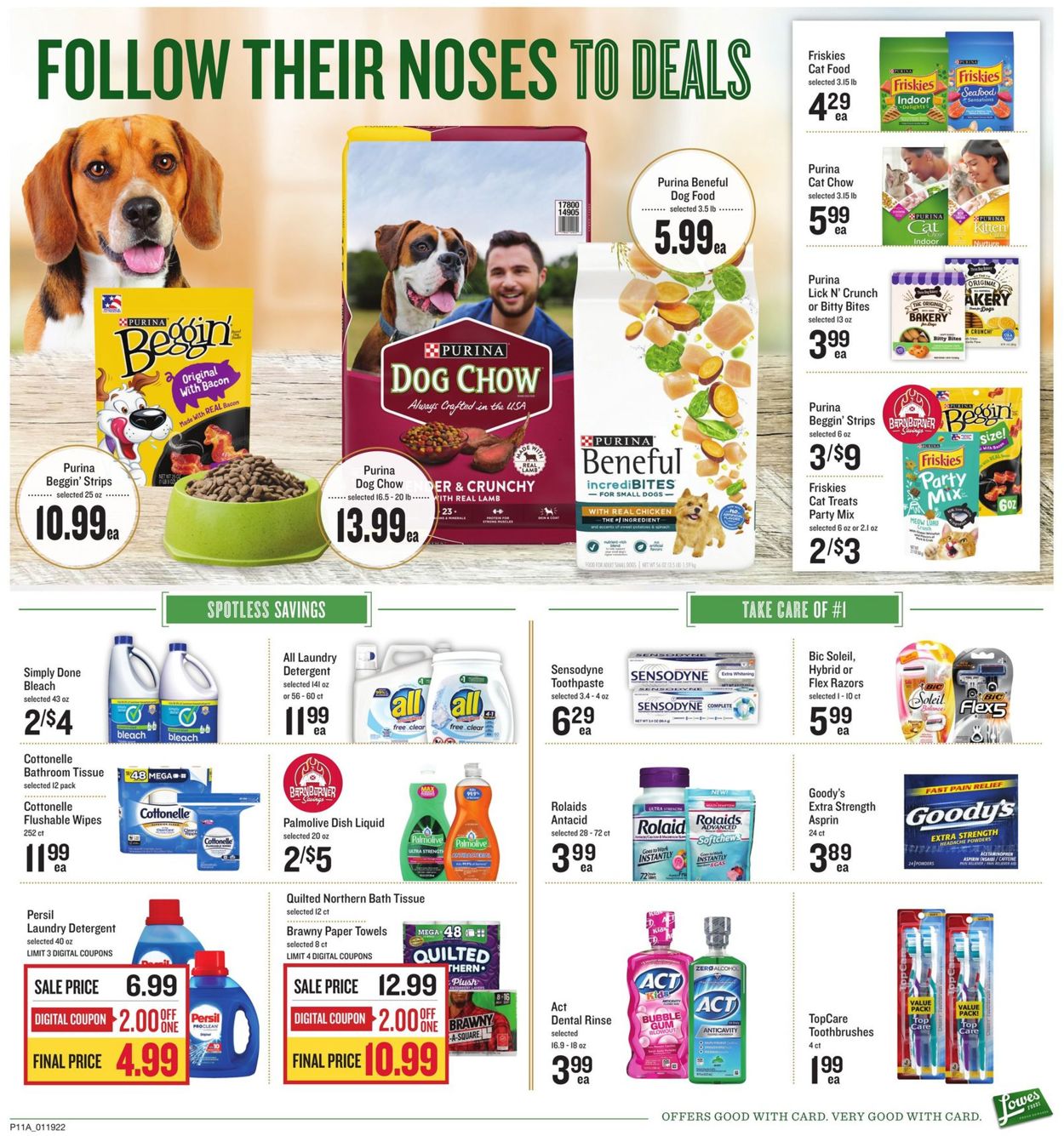 Lowes Foods Weekly Ad Circular - valid 01/19-01/25/2022 (Page 16)