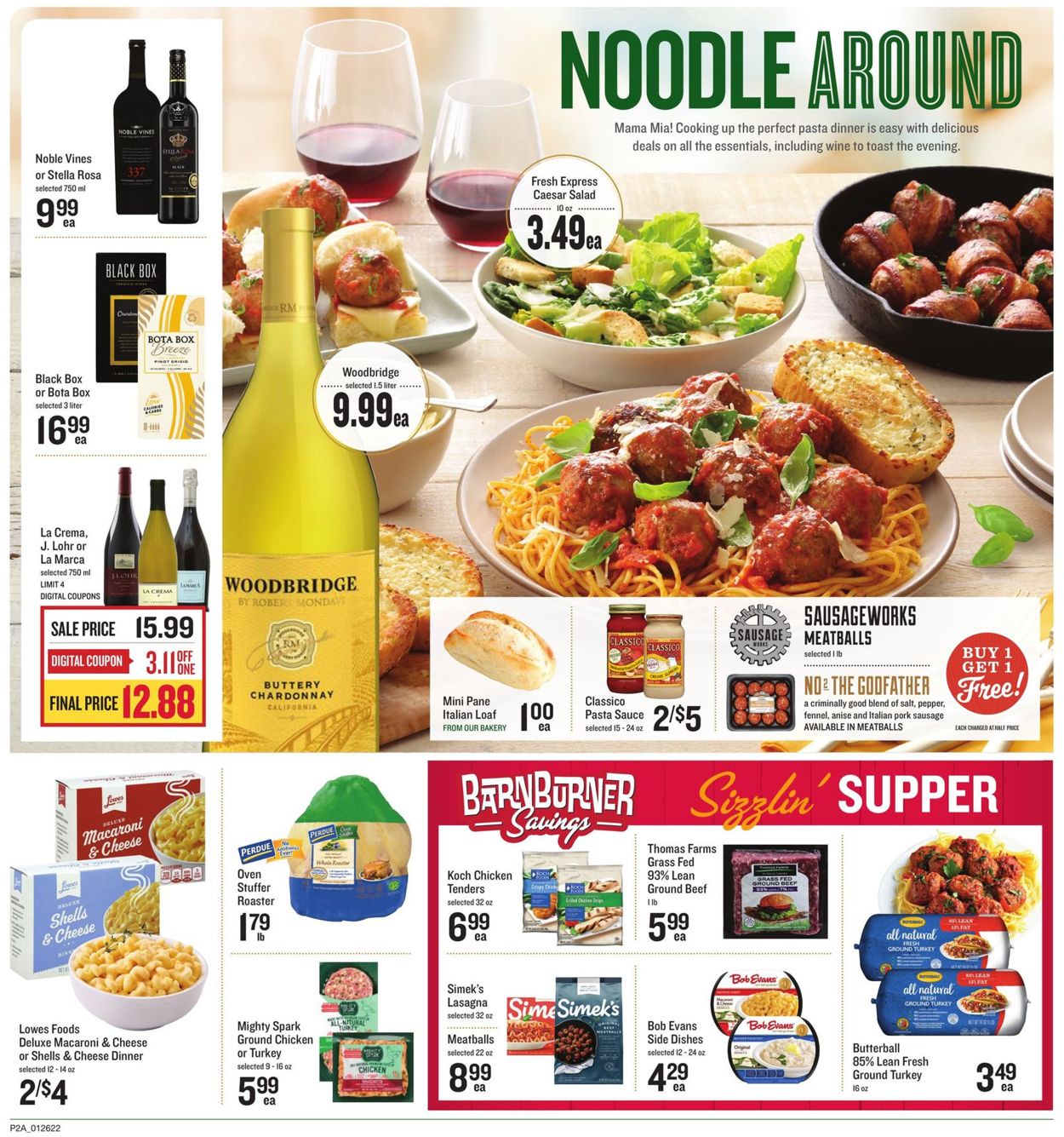 Lowes Foods Weekly Ad Circular - valid 01/26-02/01/2022 (Page 2)