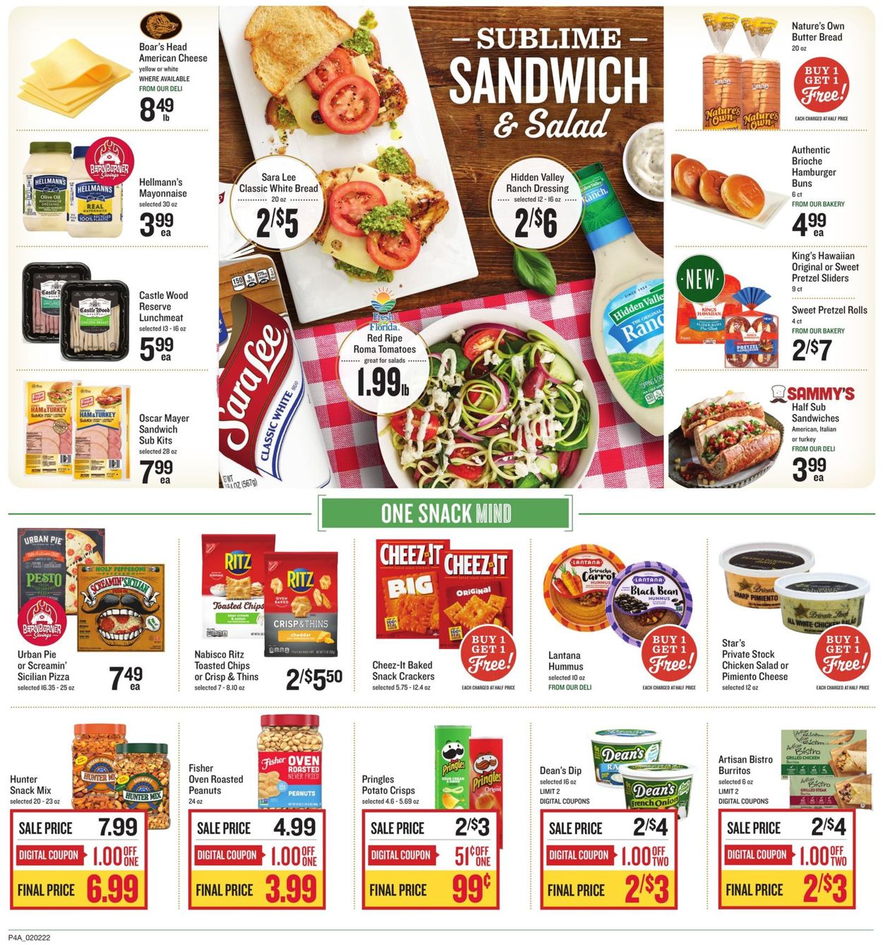 Lowes Foods Weekly Ad Circular - valid 02/02-02/08/2022 (Page 5)