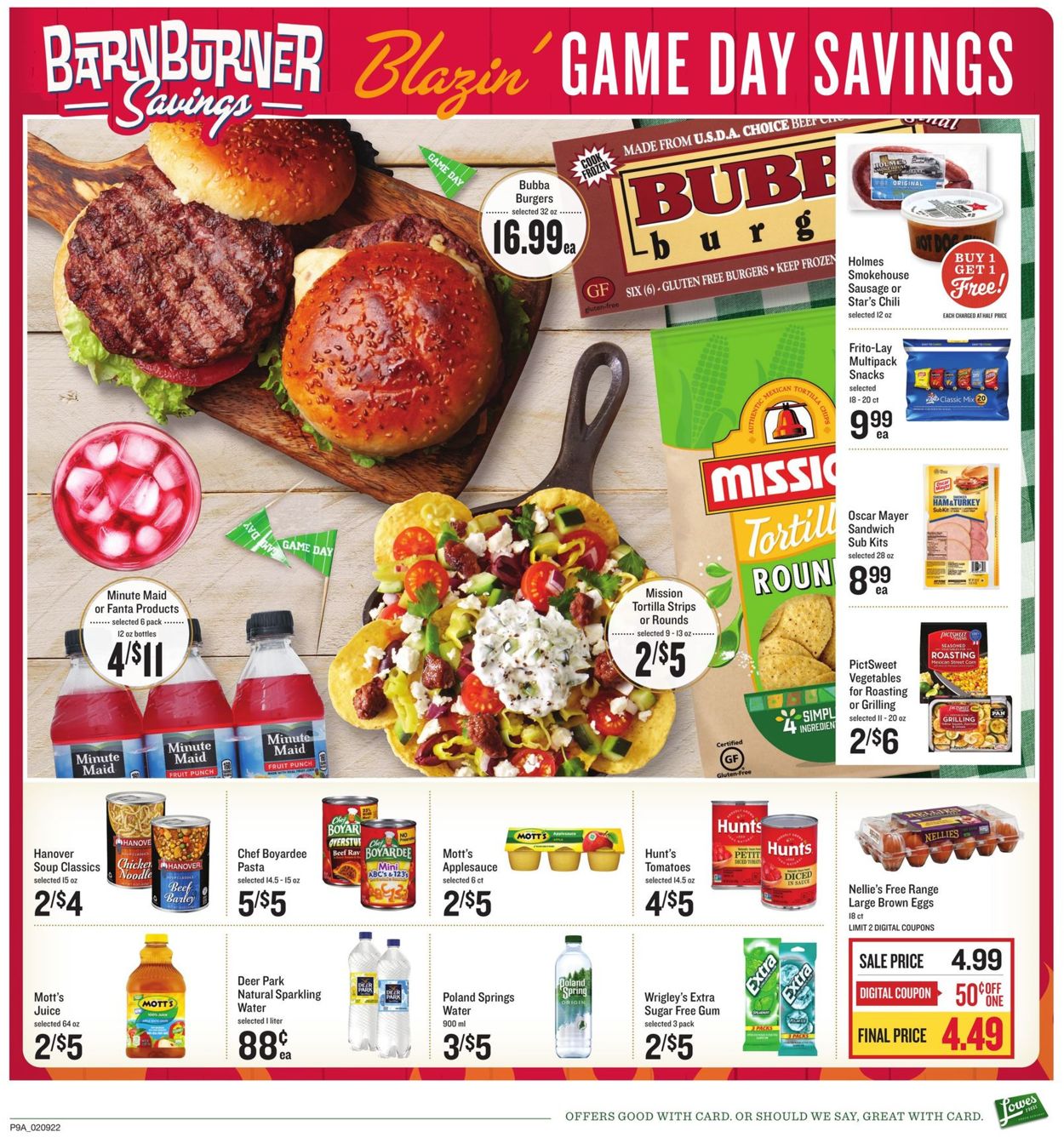 Lowes Foods Weekly Ad Circular - valid 02/09-02/15/2022 (Page 13)