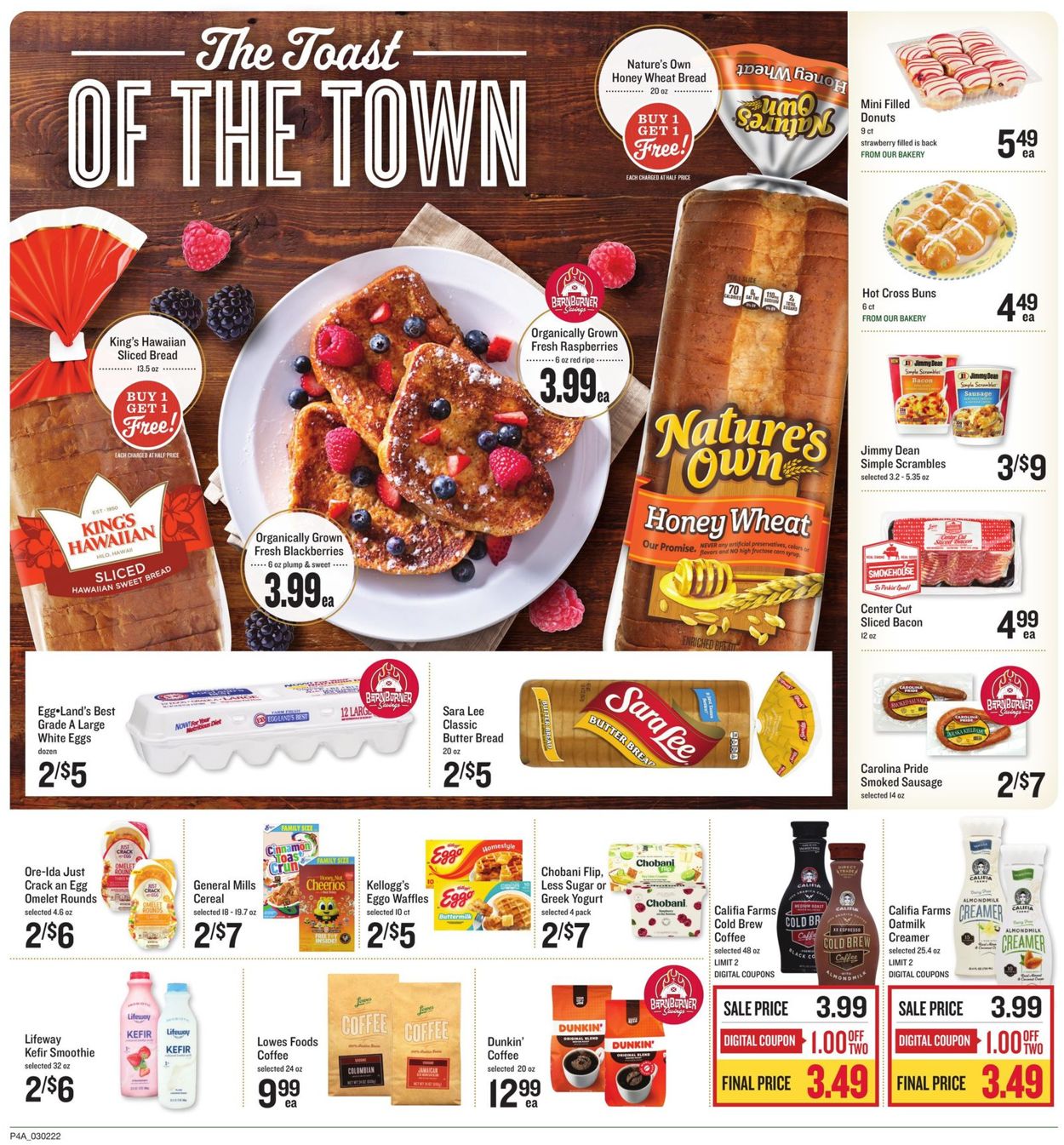 Lowes Foods Weekly Ad Circular - valid 03/02-03/08/2022 (Page 5)