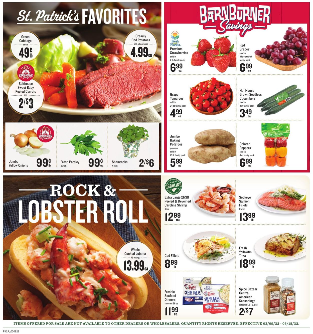 Lowes Foods Weekly Ad Circular - valid 03/09-03/15/2022 (Page 16)