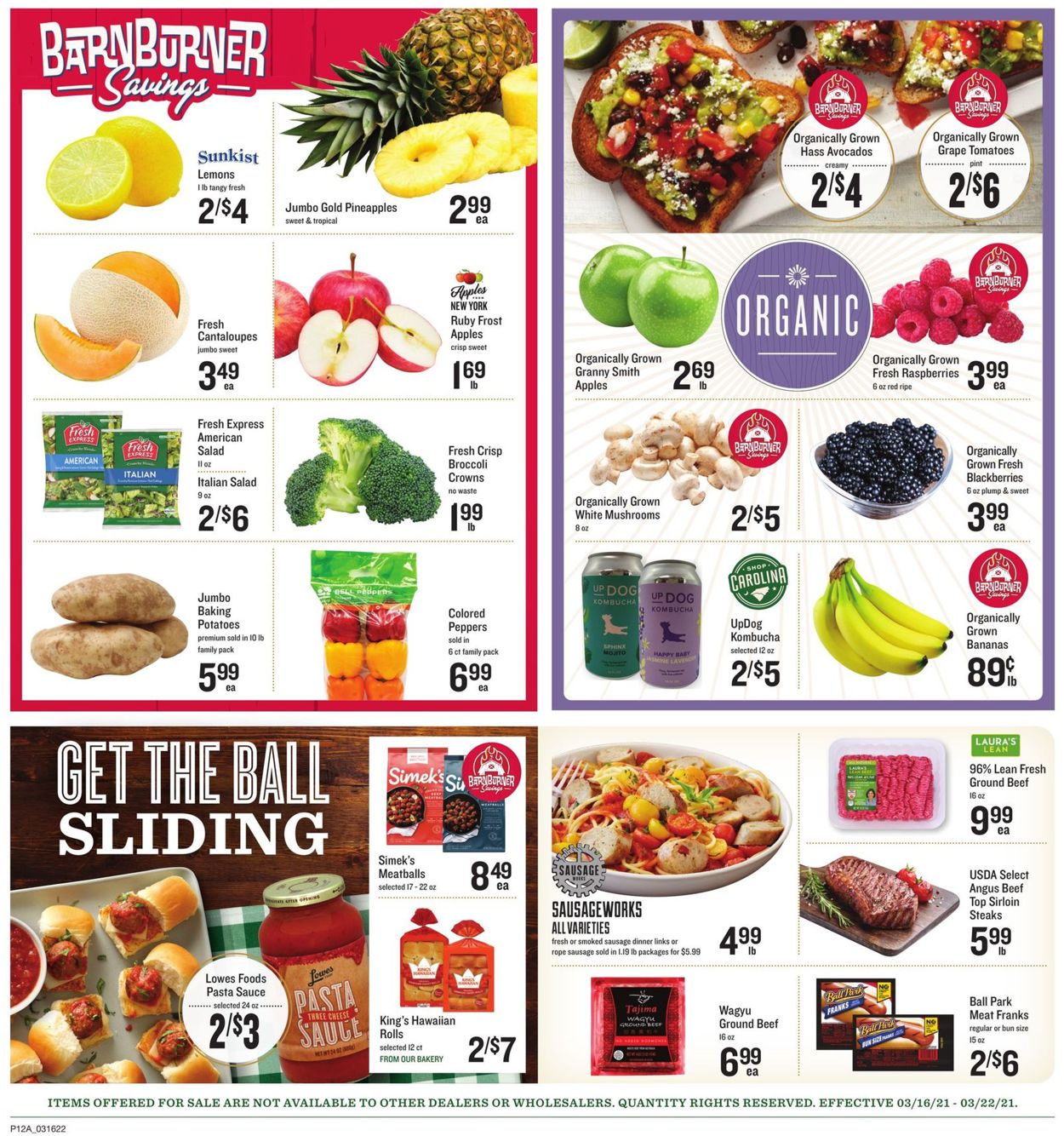 Lowes Foods Weekly Ad Circular - valid 03/16-03/22/2022 (Page 17)