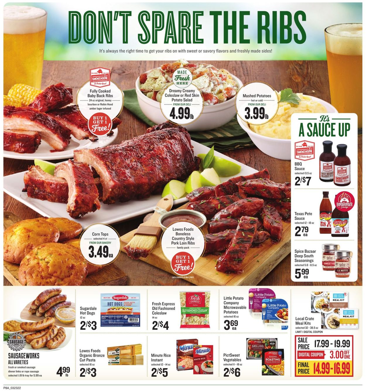 Lowes Foods Weekly Ad Circular - valid 03/23-03/29/2022 (Page 11)
