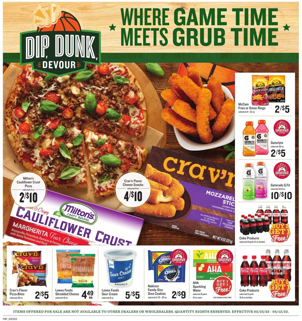 Lowes Foods Weekly Ad Circular - valid 03/23-04/12/2022 (Page 8)