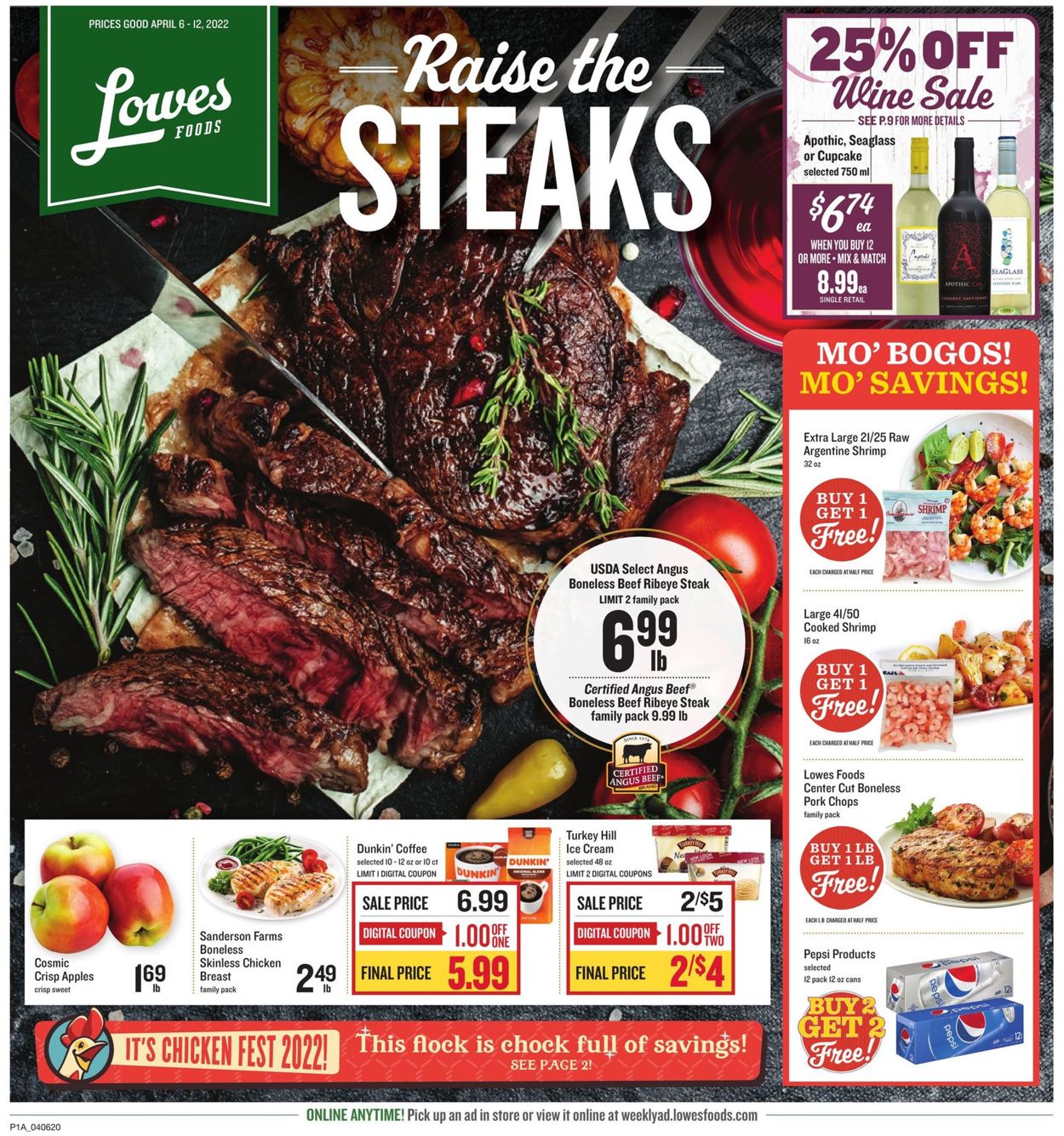 Lowes Foods Weekly Ad Circular - valid 04/06-04/12/2022