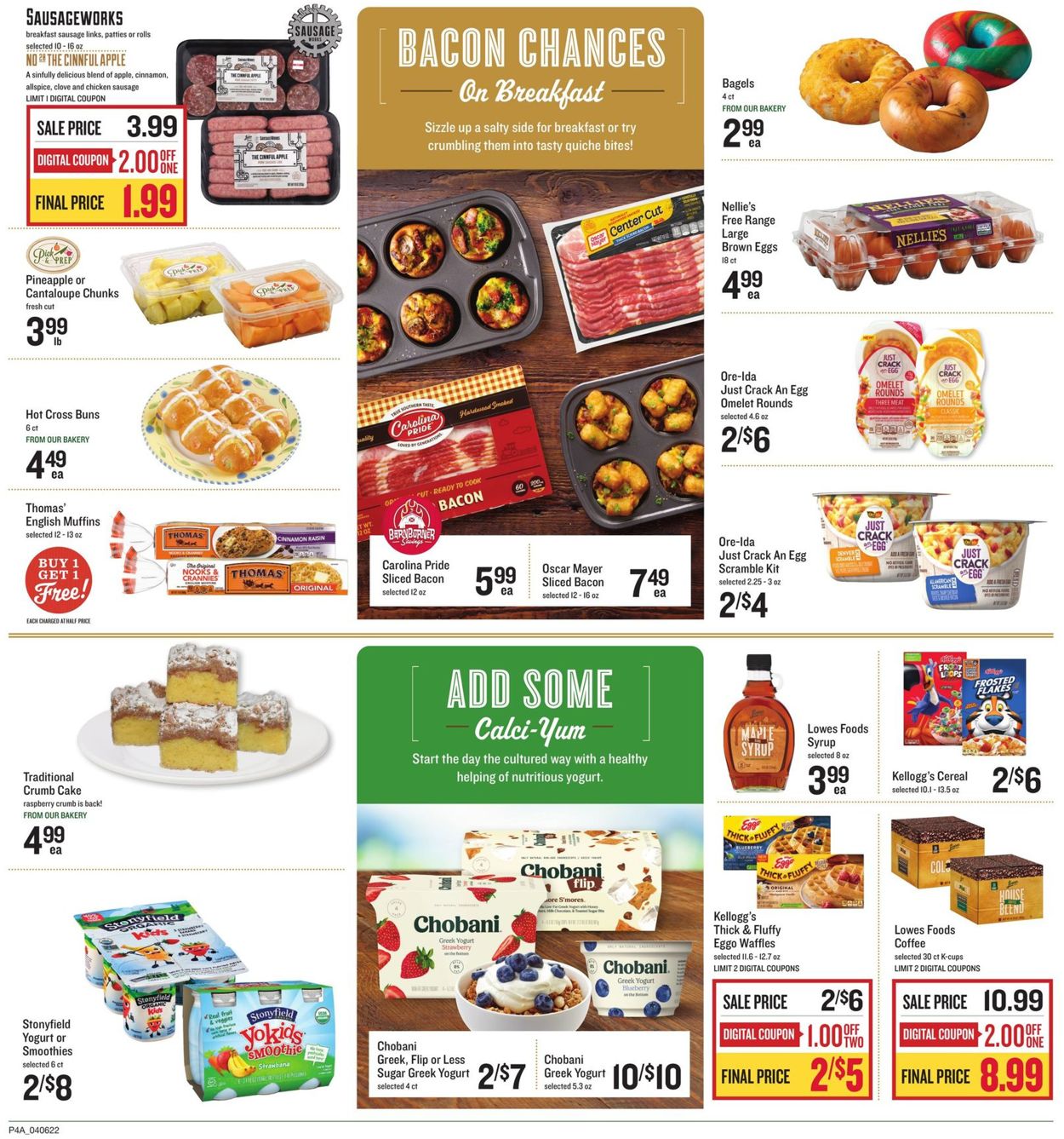 Lowes Foods Weekly Ad Circular - valid 04/06-04/12/2022 (Page 4)
