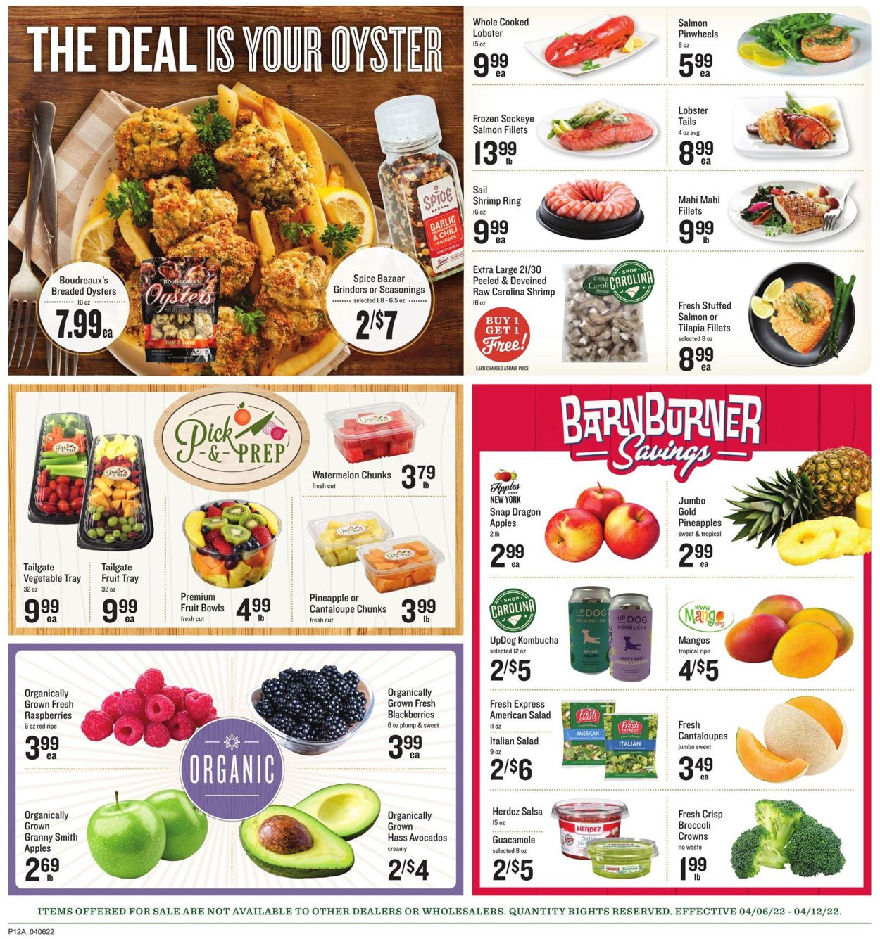 Lowes Foods Weekly Ad Circular - valid 04/06-04/12/2022 (Page 12)