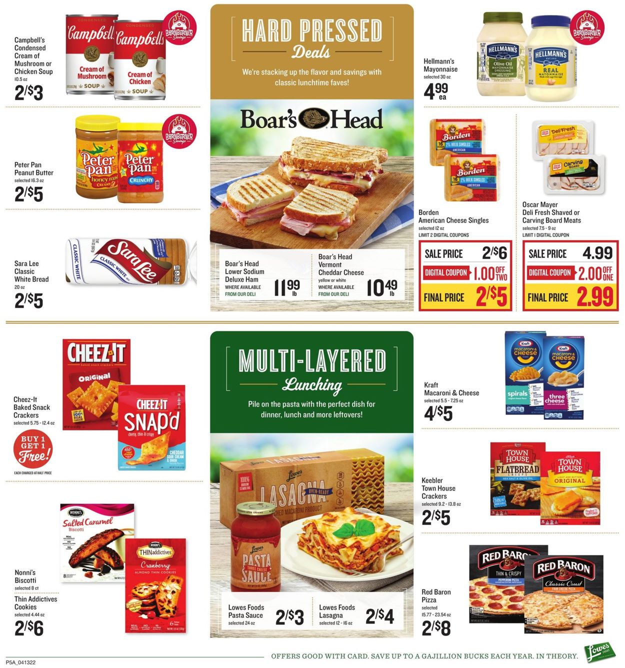 Lowes Foods EASTER 2022 Weekly Ad Circular - valid 04/13-04/19/2022 (Page 7)