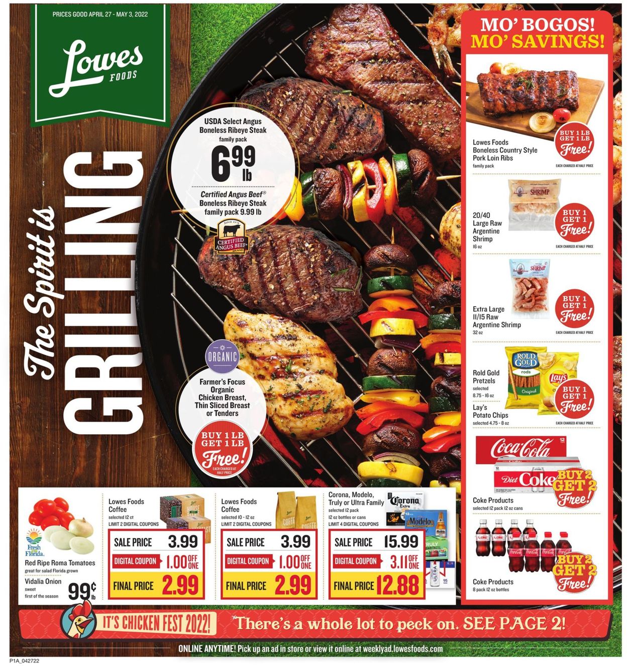 Lowes Foods Weekly Ad Circular - valid 04/27-05/03/2022