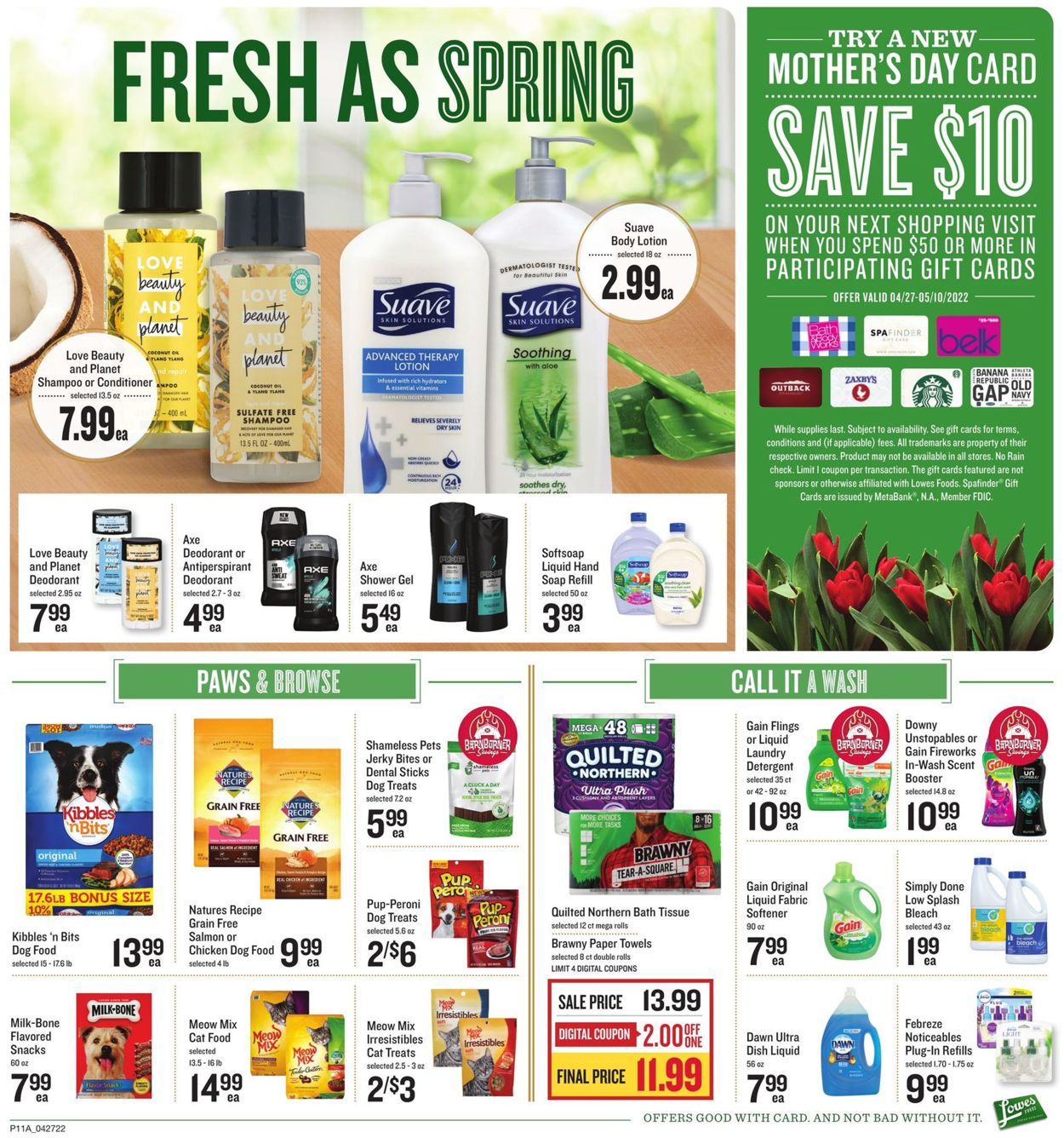 Lowes Foods Weekly Ad Circular - valid 04/27-05/03/2022 (Page 16)