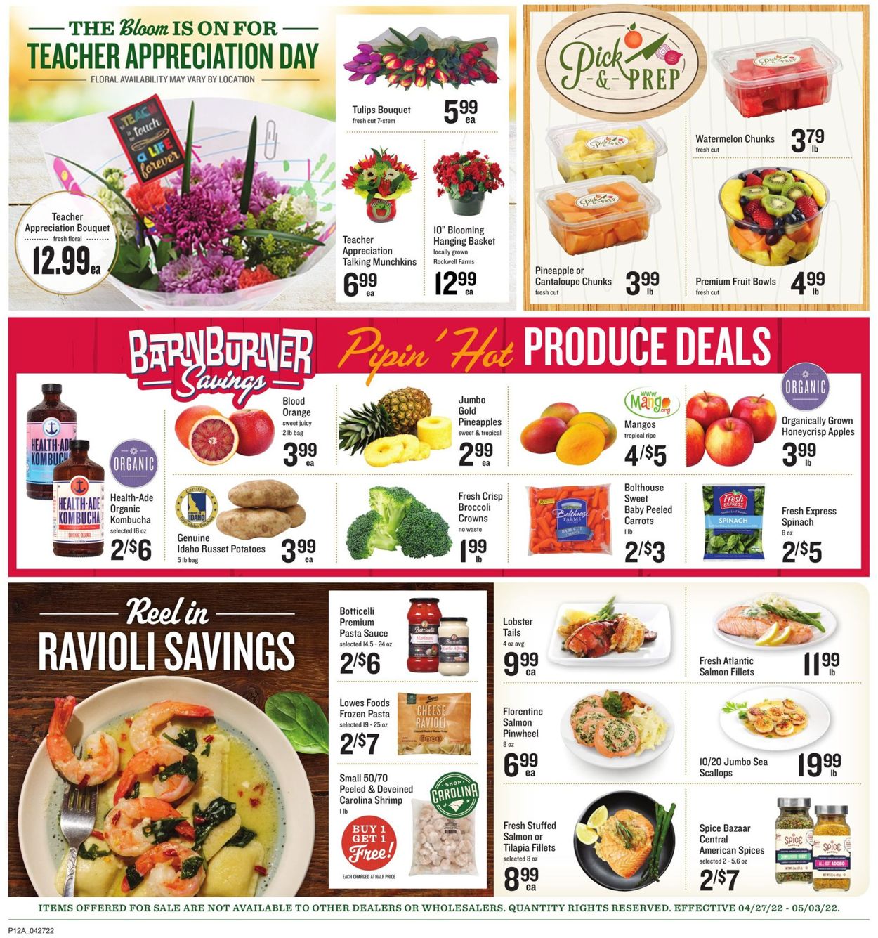 Lowes Foods Weekly Ad Circular - valid 04/27-05/03/2022 (Page 17)