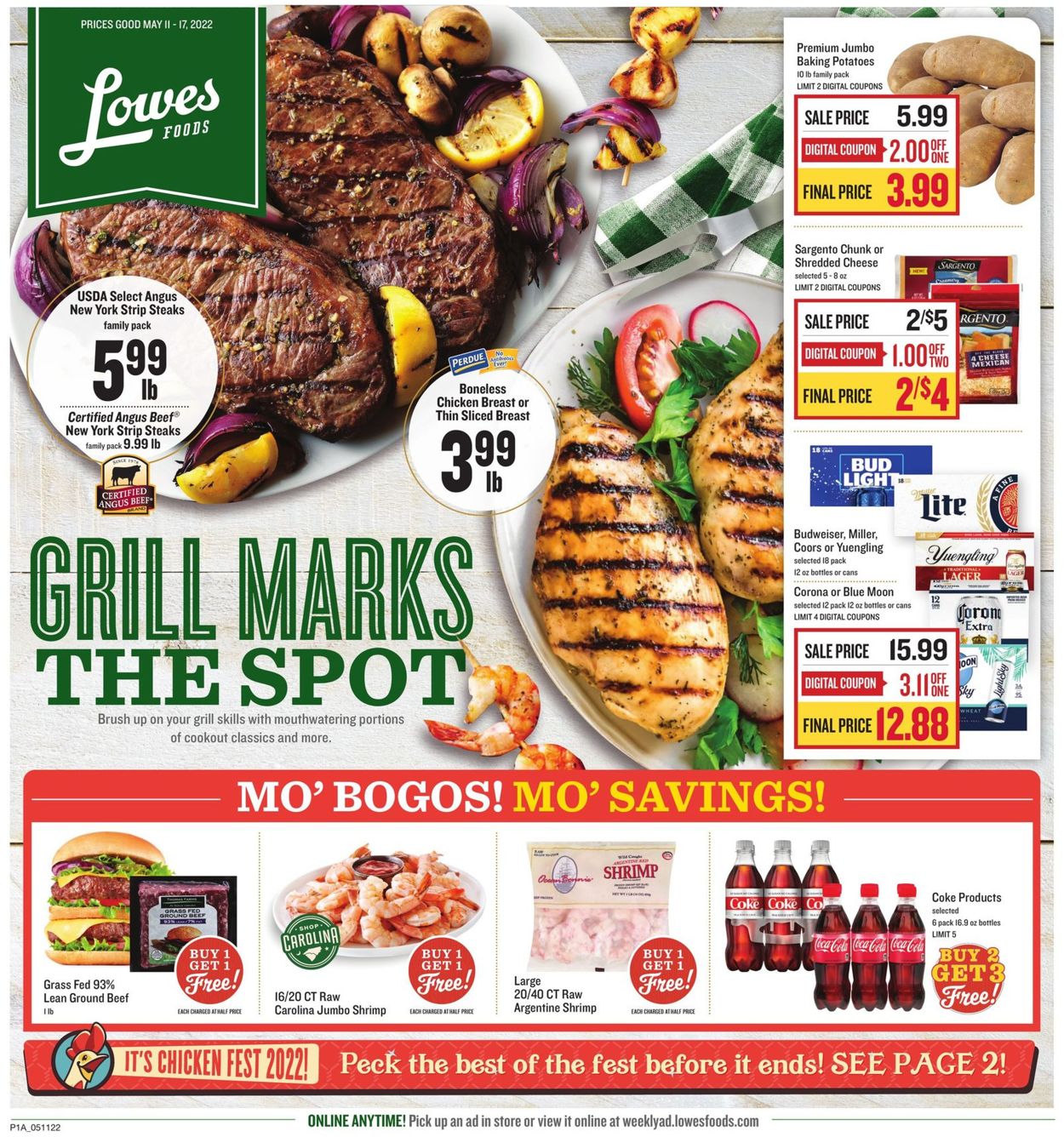 Lowes Foods Weekly Ad Circular - valid 05/11-05/17/2022