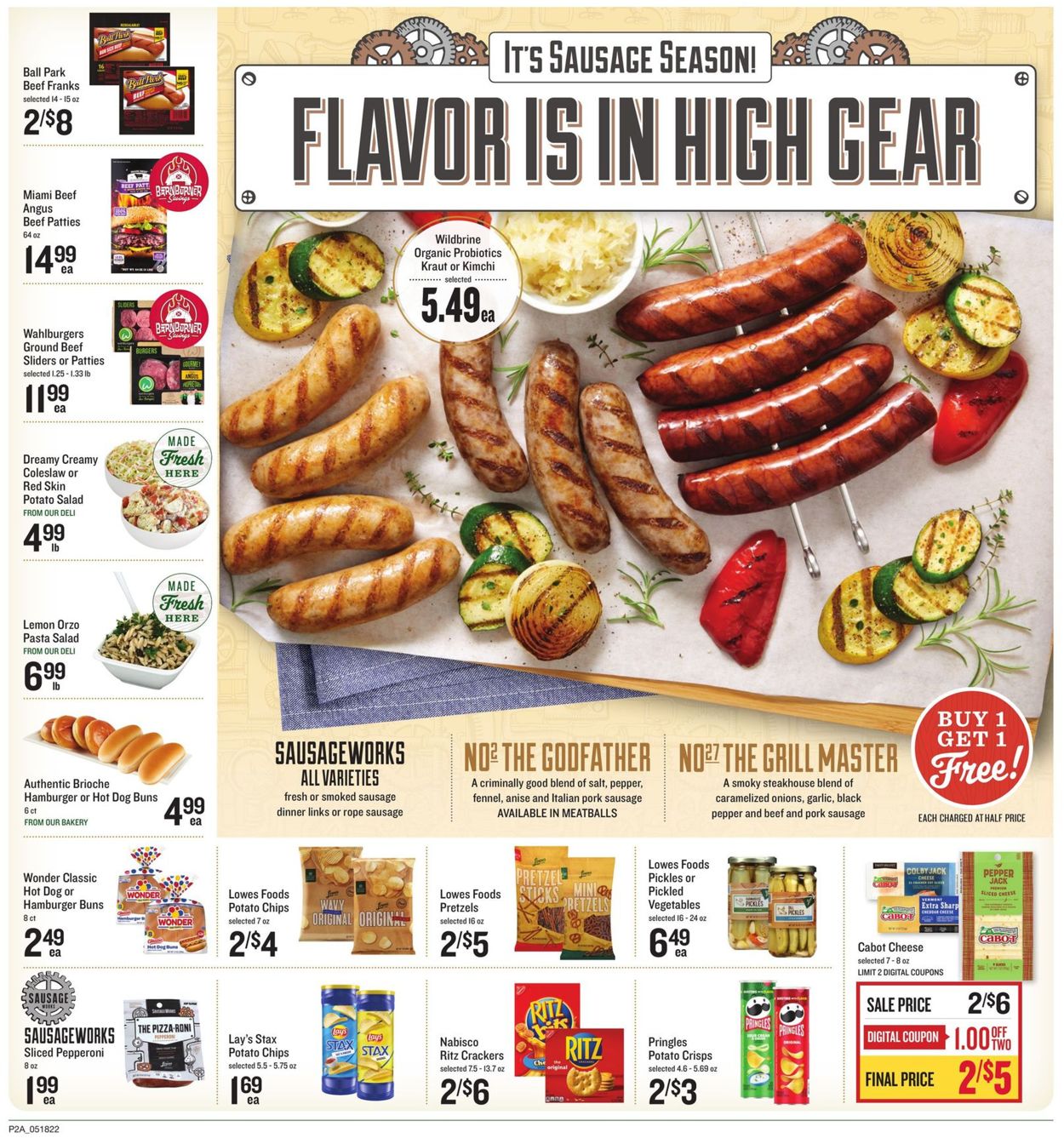 Lowes Foods Weekly Ad Circular - valid 05/18-05/24/2022 (Page 2)